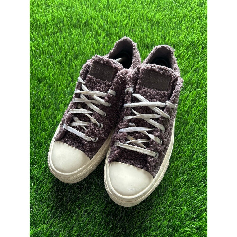 Converse Women's Chuck Taylor All Star Platform Low 'Cozy Sherpa sz 7.5